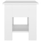 vidaXL Tavolino da Salotto Bianco 40x40x42 cm in Legno Multistrato vidaXL Tavolino da Salotto Bianco 40x40x42 cm in Legno Multistrato
