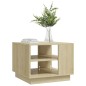 vidaXL Tavolino da Salotto Rovere Sonoma 55x55x43 cm in Truciolato