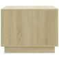 vidaXL Tavolino da Salotto Rovere Sonoma 55x55x43 cm in Truciolato
