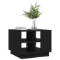 vidaXL Tavolino da Salotto Nero 55x55x43 cm in Truciolato vidaXL Tavolino da Salotto Nero 55x55x43 cm in Truciolato