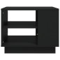 vidaXL Tavolino da Salotto Nero 55x55x43 cm in Truciolato vidaXL Tavolino da Salotto Nero 55x55x43 cm in Truciolato