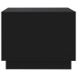 vidaXL Tavolino da Salotto Nero 55x55x43 cm in Truciolato vidaXL Tavolino da Salotto Nero 55x55x43 cm in Truciolato