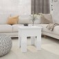 vidaXL Tavolino da Salotto Bianco 40x40x42 cm in Truciolato vidaXL Tavolino da Salotto Bianco 40x40x42 cm in Truciolato