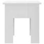 vidaXL Tavolino da Salotto Bianco 40x40x42 cm in Truciolato vidaXL Tavolino da Salotto Bianco 40x40x42 cm in Truciolato