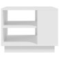 vidaXL Tavolino da Salotto Bianco 55x55x43 cm in Truciolato vidaXL Tavolino da Salotto Bianco 55x55x43 cm in Truciolato