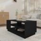 vidaXL Tavolino da Salotto Nero 102x55x43 cm in Truciolato vidaXL Tavolino da Salotto Nero 102x55x43 cm in Truciolato