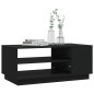 vidaXL Tavolino da Salotto Nero 102x55x43 cm in Truciolato vidaXL Tavolino da Salotto Nero 102x55x43 cm in Truciolato