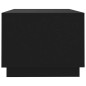 vidaXL Tavolino da Salotto Nero 102x55x43 cm in Truciolato vidaXL Tavolino da Salotto Nero 102x55x43 cm in Truciolato