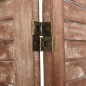 vidaXL Divisorio 6 Pannelli Marrone 210x165cm Legno Massello Paulownia vidaXL Divisorio 6 Pannelli Marrone 210x165cm Legno Massello Paulownia