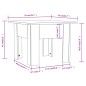 vidaXL Tavolino da Salotto Rovere Sonoma 55x55x42 cm in Truciolato