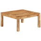 vidaXL Tavolino da Salotto 80x80x40 cm in Legno Massello di Acacia vidaXL Tavolino da Salotto 80x80x40 cm in Legno Massello di Acacia