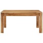 vidaXL Tavolino da Salotto 80x80x40 cm in Legno Massello di Acacia vidaXL Tavolino da Salotto 80x80x40 cm in Legno Massello di Acacia