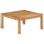 vidaXL Tavolino da Salotto 80x80x40 cm in Legno Massello di Acacia vidaXL Tavolino da Salotto 80x80x40 cm in Legno Massello di Acacia