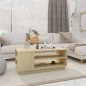 vidaXL Tavolino da Salotto Rovere Sonoma 102x55x43 cm in Truciolato vidaXL Tavolino da Salotto Rovere Sonoma 102x55x43 cm in Truciolato