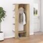 vidaXL Scaffale Ingresso Rovere Sonoma 97,5x37x99 cm Legno Multistrato vidaXL Scaffale Ingresso Rovere Sonoma 97,5x37x99 cm Legno Multistrato