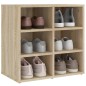 vidaXL Scarpiera Rovere Sonoma 52,5x30x50 cm vidaXL Scarpiera Rovere Sonoma 52,5x30x50 cm