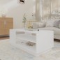 vidaXL Tavolino da Salotto Bianco 102x55x43 cm in Truciolato vidaXL Tavolino da Salotto Bianco 102x55x43 cm in Truciolato