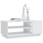 vidaXL Tavolino da Salotto Bianco 102x55x43 cm in Truciolato vidaXL Tavolino da Salotto Bianco 102x55x43 cm in Truciolato