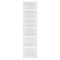 vidaXL Scarpiera Bianca 27,5x27x102 cm in Legno Multistrato vidaXL Scarpiera Bianca 27,5x27x102 cm in Legno Multistrato