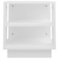 vidaXL Tavolino da Salotto Bianco 40x40x43 cm in Legno Multistrato vidaXL Tavolino da Salotto Bianco 40x40x43 cm in Legno Multistrato