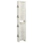 vidaXL Divisorio 6 Pannelli Bianco Antico 215x166 cm in Legno Massello vidaXL Divisorio 6 Pannelli Bianco Antico 215x166 cm in Legno Massello