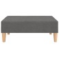 vidaXL Poggiapiedi Grigio Chiaro 78x56x32 cm in Tessuto vidaXL Poggiapiedi Grigio Chiaro 78x56x32 cm in Tessuto