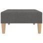 vidaXL Poggiapiedi Grigio Chiaro 78x56x32 cm in Tessuto vidaXL Poggiapiedi Grigio Chiaro 78x56x32 cm in Tessuto