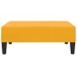 vidaXL Poggiapiedi Giallo 78x56x32 cm in Velluto vidaXL Poggiapiedi Giallo 78x56x32 cm in Velluto