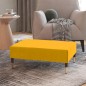 vidaXL Poggiapiedi Giallo 78x56x32 cm in Velluto vidaXL Poggiapiedi Giallo 78x56x32 cm in Velluto