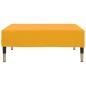 vidaXL Poggiapiedi Giallo 78x56x32 cm in Velluto vidaXL Poggiapiedi Giallo 78x56x32 cm in Velluto