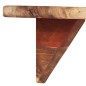 vidaXL Mensole da Parete 2 pz 110x20x18 cm in Legno Massello di Acacia