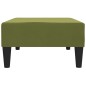 vidaXL Poggiapiedi Verde Chiaro 78x56x32 cm in Velluto vidaXL Poggiapiedi Verde Chiaro 78x56x32 cm in Velluto