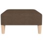 vidaXL Poggiapiedi Marrone 78x56x32 cm in Tessuto vidaXL Poggiapiedi Marrone 78x56x32 cm in Tessuto