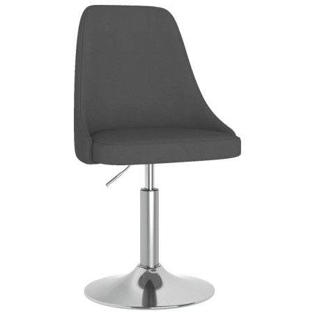vidaXL Sgabello da Bar Grigio Scuro in Tessuto