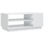 vidaXL Tavolino da Salotto Bianco Lucido 102x55x43 cm in Truciolato vidaXL Tavolino da Salotto Bianco Lucido 102x55x43 cm in Truciolato