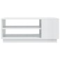 vidaXL Tavolino da Salotto Bianco Lucido 102x55x43 cm in Truciolato vidaXL Tavolino da Salotto Bianco Lucido 102x55x43 cm in Truciolato