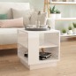 vidaXL Tavolino da Salotto Bianco Lucido 40x40x43 cm Legno Multistrato vidaXL Tavolino da Salotto Bianco Lucido 40x40x43 cm Legno Multistrato