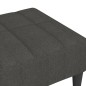 vidaXL Poggiapiedi Grigio Scuro 78x56x32 cm in Tessuto vidaXL Poggiapiedi Grigio Scuro 78x56x32 cm in Tessuto