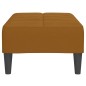 vidaXL Poggiapiedi Marrone 78x56x32 cm in Velluto vidaXL Poggiapiedi Marrone 78x56x32 cm in Velluto