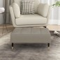 vidaXL Poggiapiedi Grigio Chiaro 78x56x32 cm in Velluto vidaXL Poggiapiedi Grigio Chiaro 78x56x32 cm in Velluto