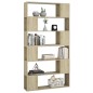 vidaXL Libreria/Divisorio Rovere Sonoma 100x24x188 cm vidaXL Libreria/Divisorio Rovere Sonoma 100x24x188 cm