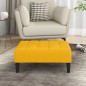 vidaXL Poggiapiedi Giallo 78x56x32 cm in Velluto vidaXL Poggiapiedi Giallo 78x56x32 cm in Velluto