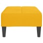 vidaXL Poggiapiedi Giallo 78x56x32 cm in Velluto vidaXL Poggiapiedi Giallo 78x56x32 cm in Velluto
