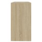 vidaXL Tavolo Consolle Rovere Sonoma 89x41x76,5 cm in Acciaio vidaXL Tavolo Consolle Rovere Sonoma 89x41x76,5 cm in Acciaio