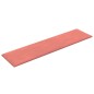 Pannelli Murali 12 pz Rosa 60x15 cm Velluto 1,08 m² Pannelli Murali 12 pz Rosa 60x15 cm Velluto 1,08 m²
