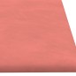 Pannelli Murali 12 pz Rosa 60x15 cm Velluto 1,08 m² Pannelli Murali 12 pz Rosa 60x15 cm Velluto 1,08 m²