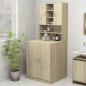 vidaXL Mobile per Lavatrice Rovere Sonoma vidaXL Mobile per Lavatrice Rovere Sonoma
