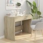 vidaXL Scrivania Rovere Sonoma 101x50x76,5 cm in Truciolato