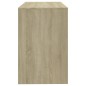 vidaXL Scrivania Rovere Sonoma 101x50x76,5 cm in Truciolato