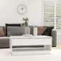 vidaXL Tavolino da Salotto Bianco 102,5x55x44 cm in Truciolato vidaXL Tavolino da Salotto Bianco 102,5x55x44 cm in Truciolato